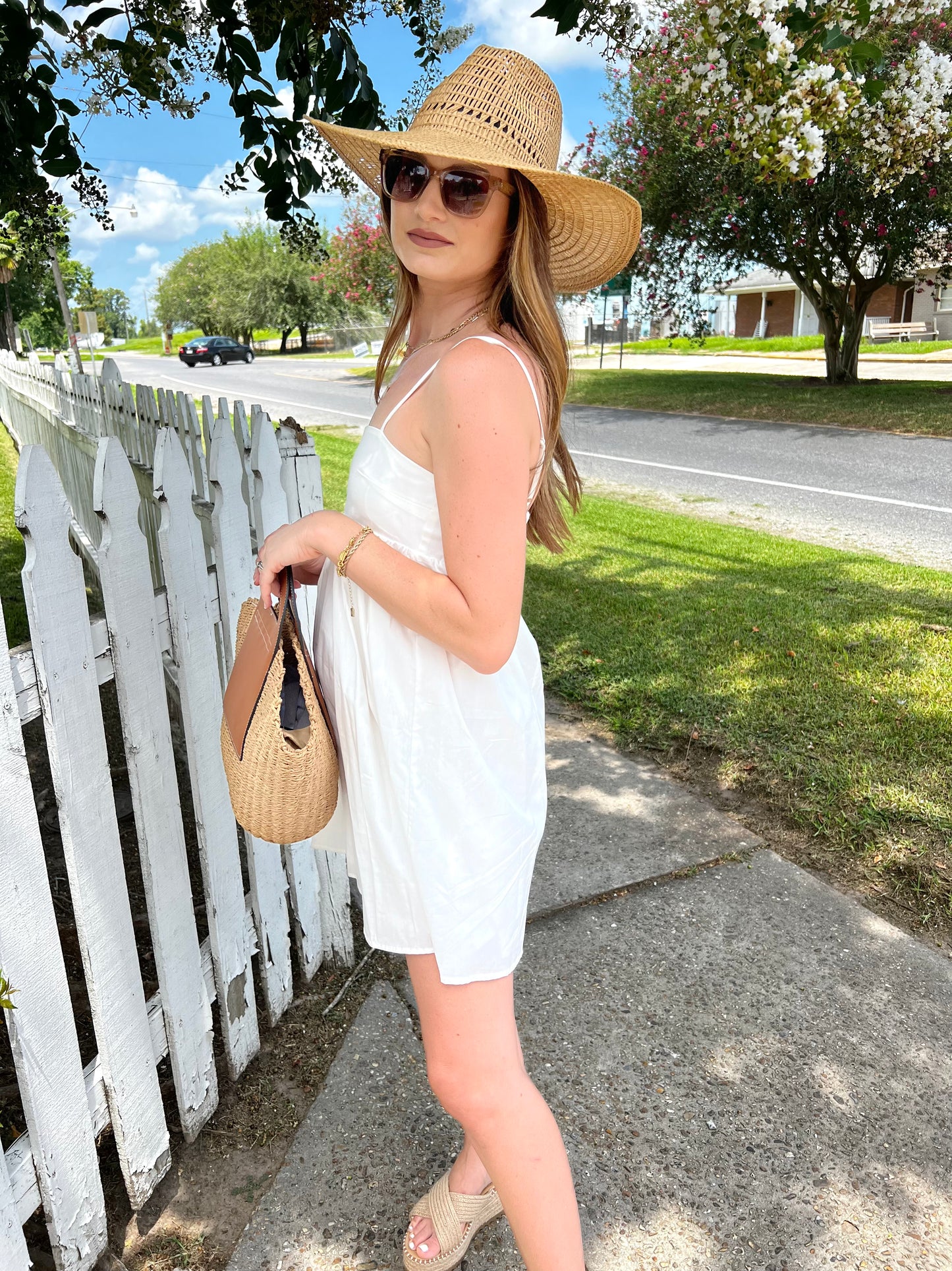 Little White Mini Dress