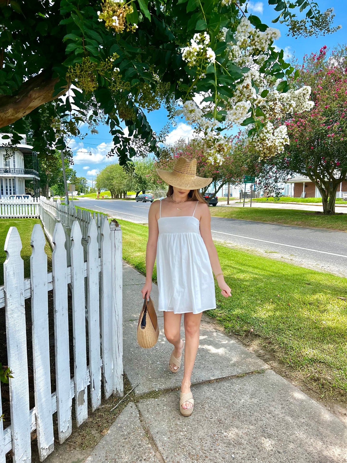 Little White Mini Dress