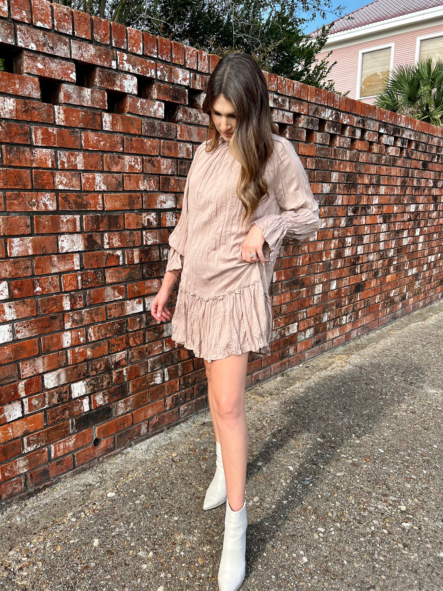 Mocha Mini Dress