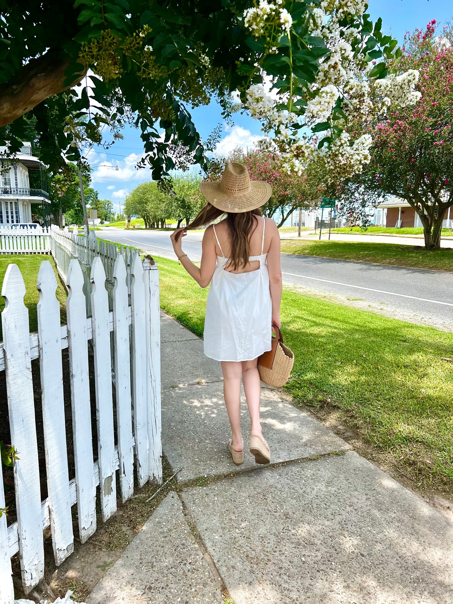 Little White Mini Dress