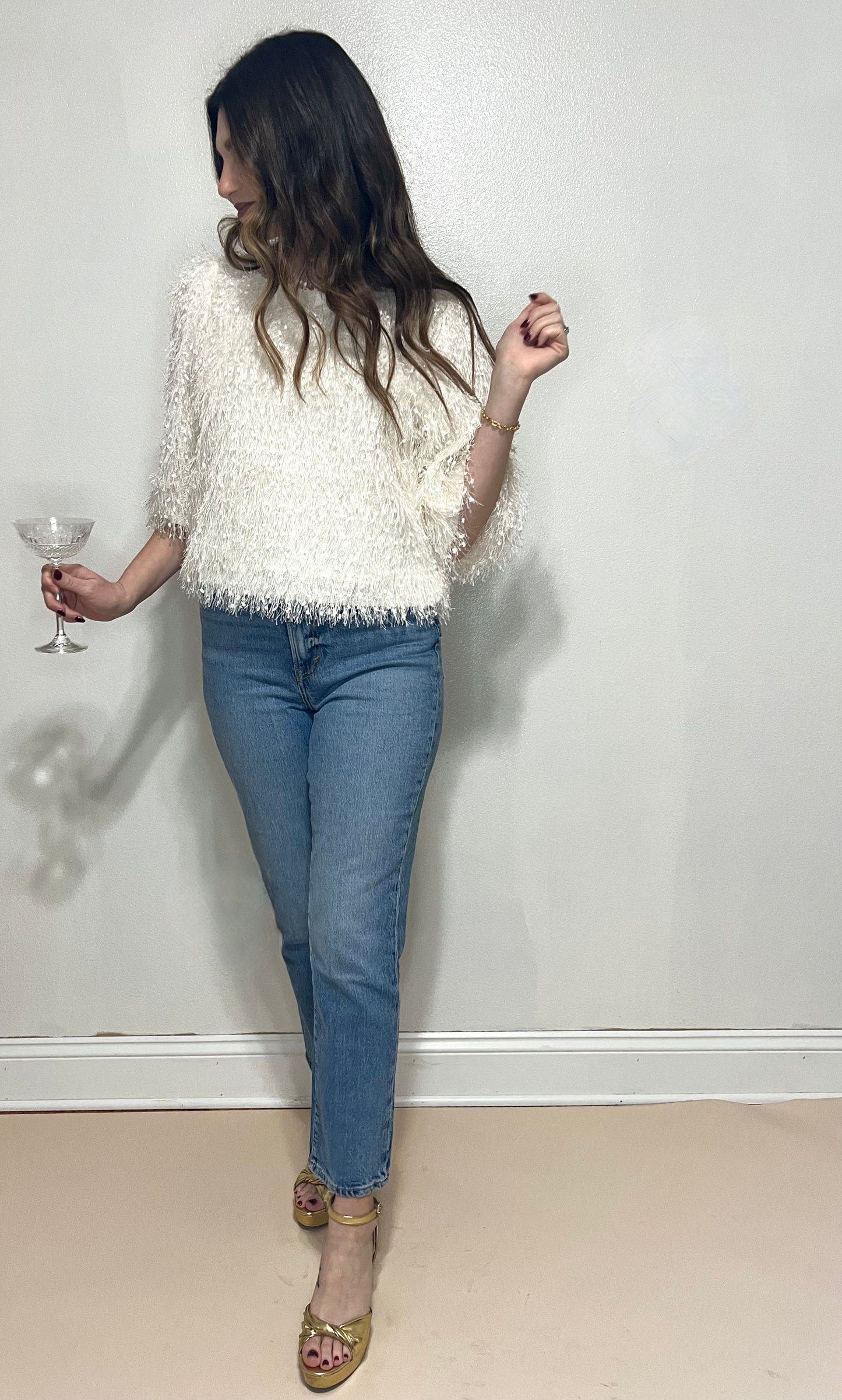 Fuzzy, Fringe & Fun Top