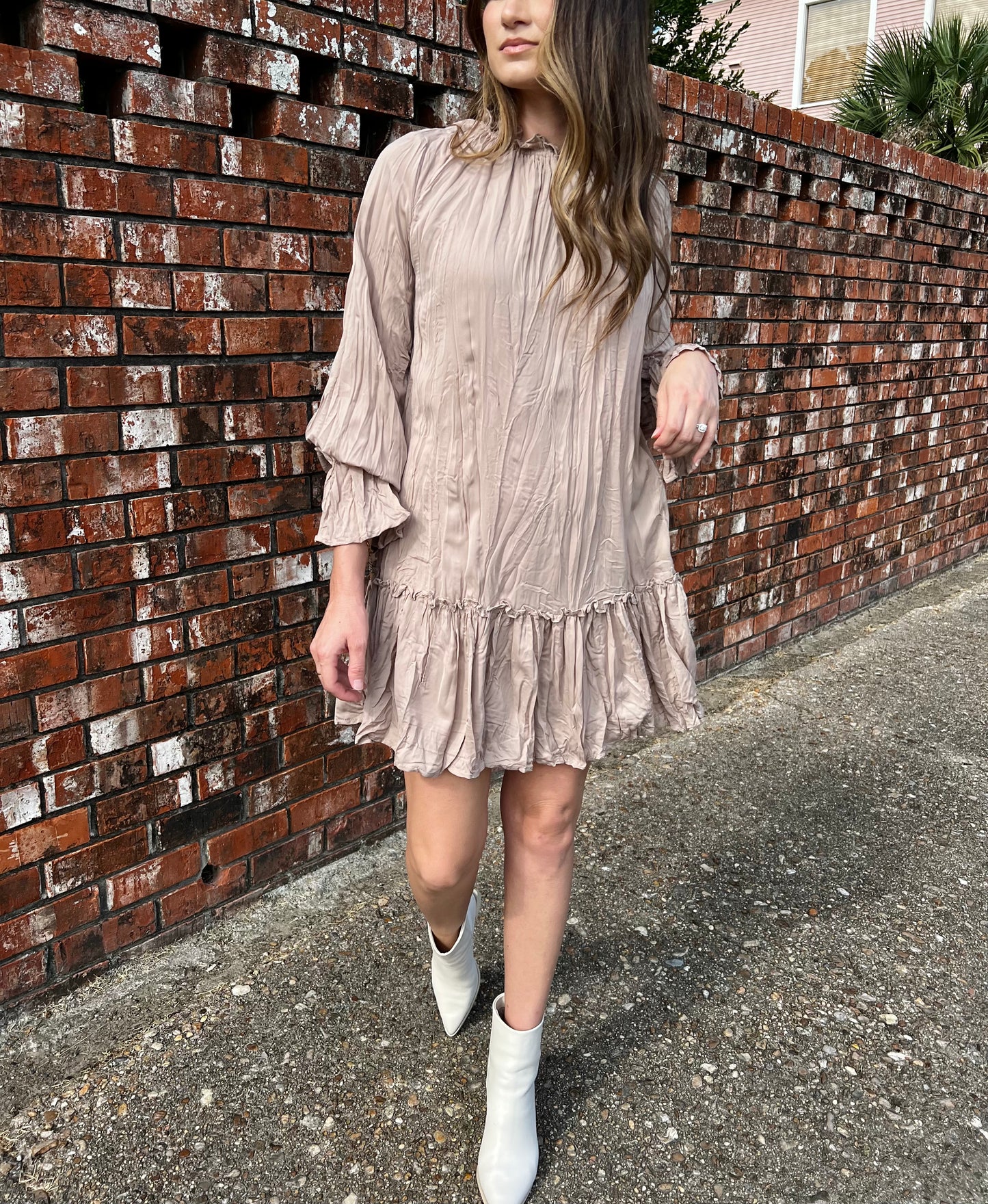 Mocha Mini Dress