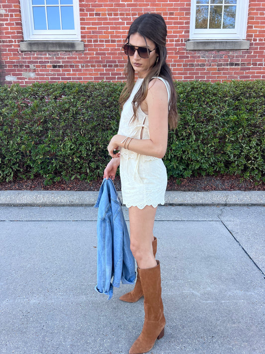 The Annie Embroidered Shorts