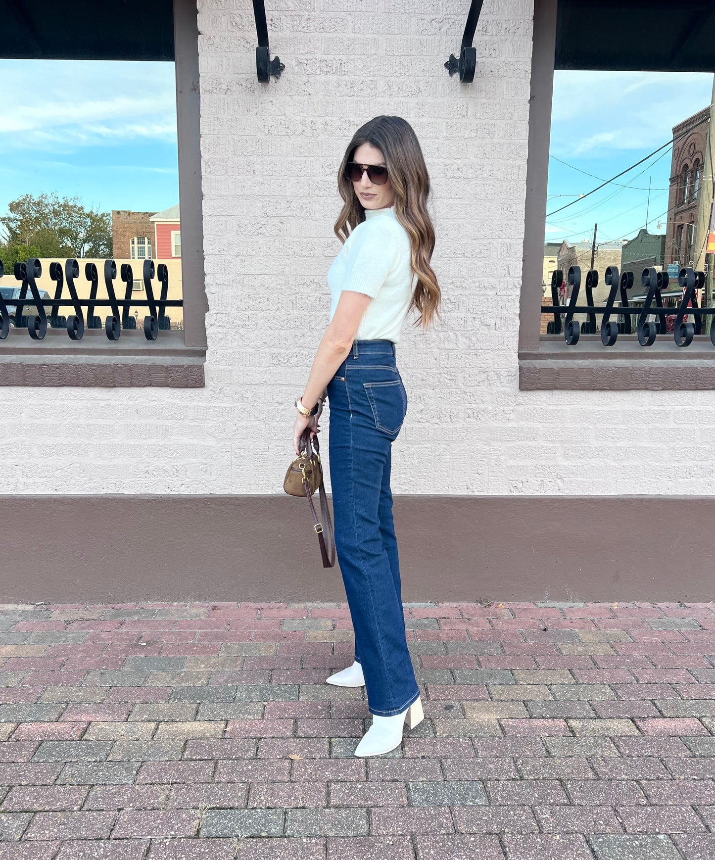 The Bianca Mock Neck Sweater