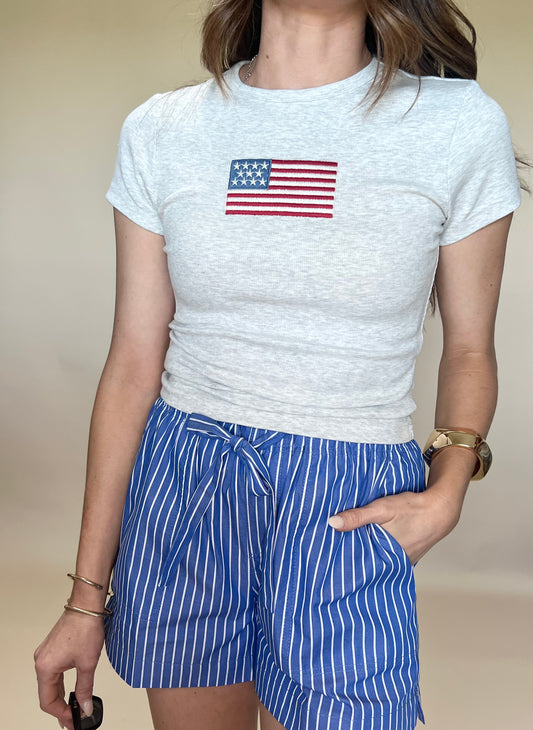 The Betsy American Flag Tee