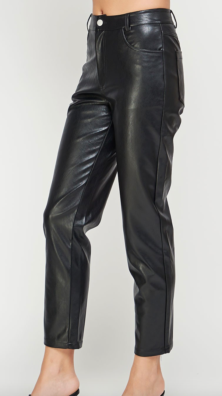 Naughty & Nice Faux Leather Pants