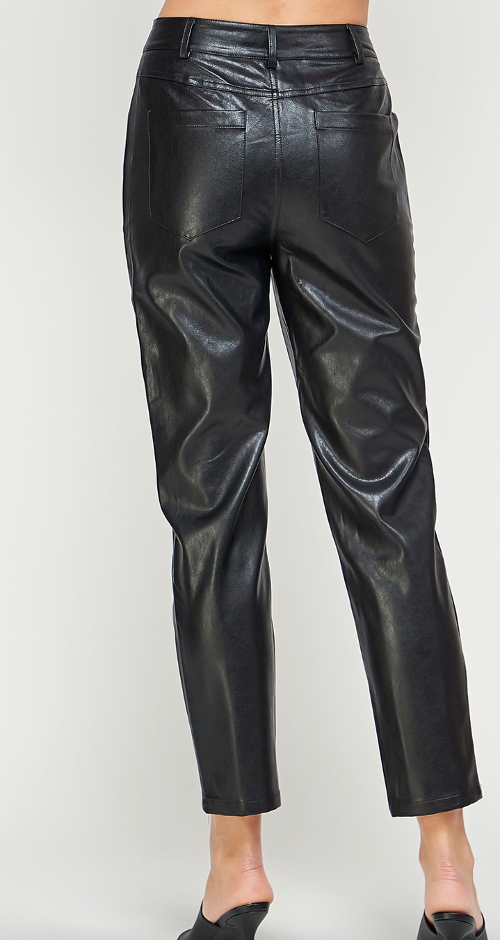 Naughty & Nice Faux Leather Pants